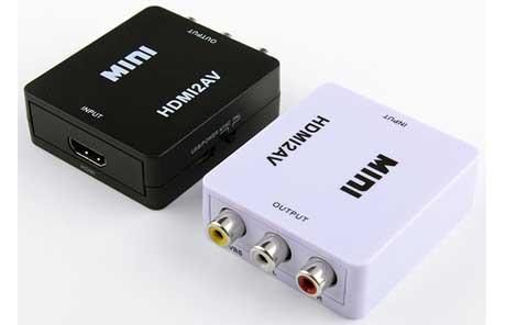 HDMI to RCA/AV Converter Adapter
