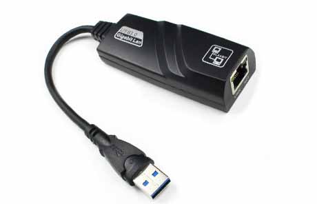 USB 3.0 to RJ45 Gigabit Ethernet Adapter 10/100/1000 LAN Wired Network Converter